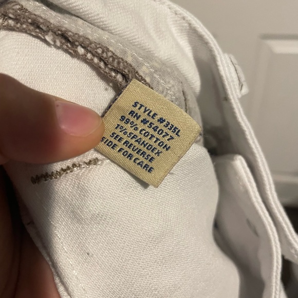 CAbi White Denim Flare Jeans - Picture 7 of 8